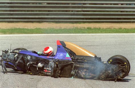 ratzenberger accidente